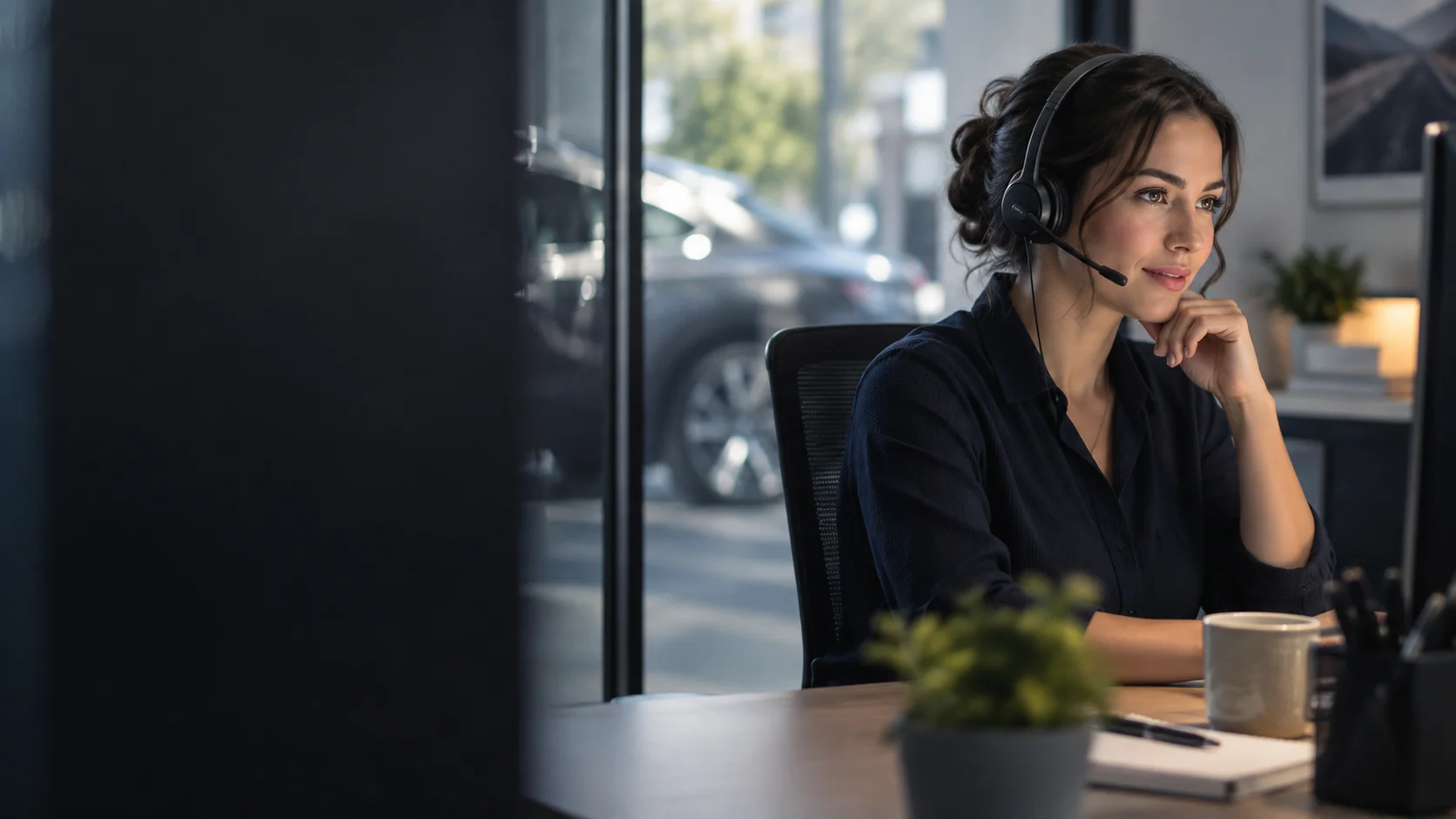 Support professional ready to assist